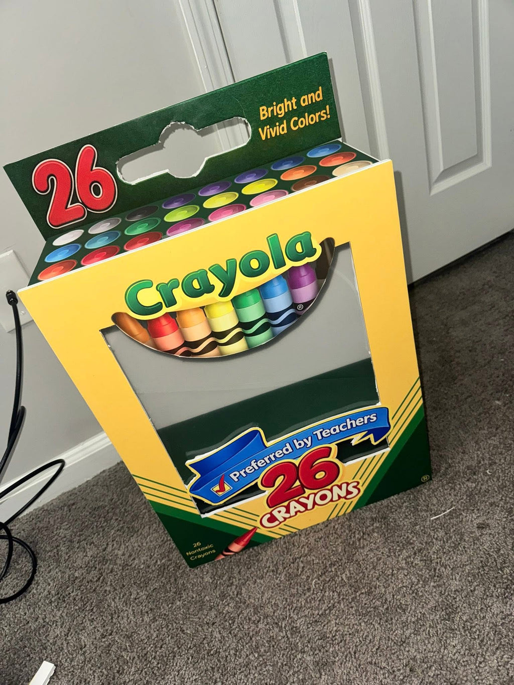Teacher Crayola Box Digital File