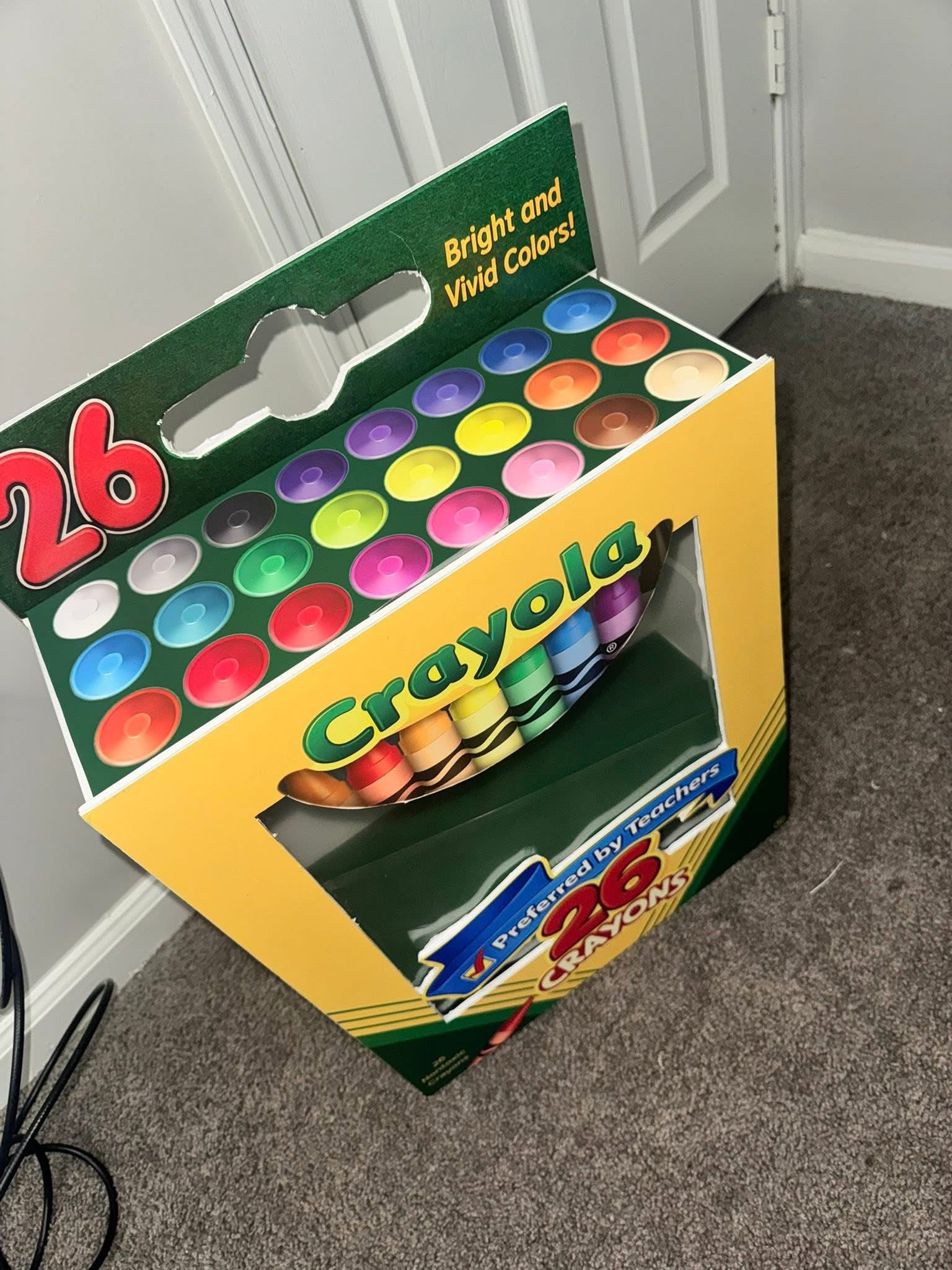 Teacher Crayola Box Digital File